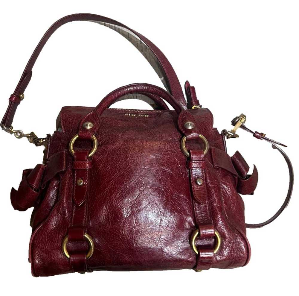 Miu Miu Miu Miu Red Vitello leather bag small - image 1
