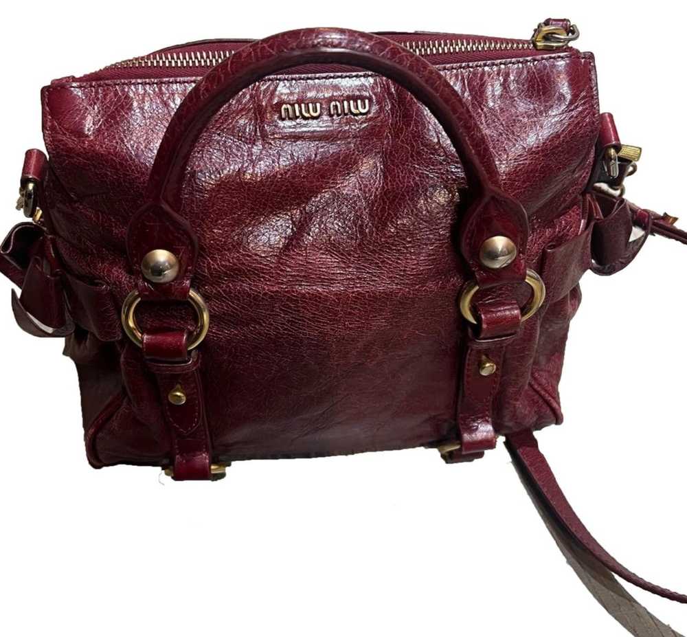 Miu Miu Miu Miu Red Vitello leather bag small - image 3