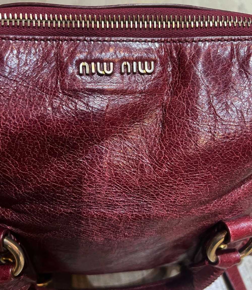 Miu Miu Miu Miu Red Vitello leather bag small - image 8