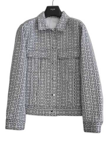 【関税＆送料込み】Givenchy Monogram Denim Jacket GIVENCHY | JACKET IN MONOGRAM 72 DENIM WITH SEQUINS