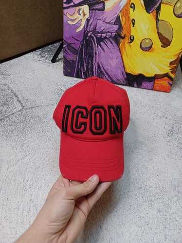 SQUARED2 ICON ピンクキャップ Dsquared2 icon cap - Gem