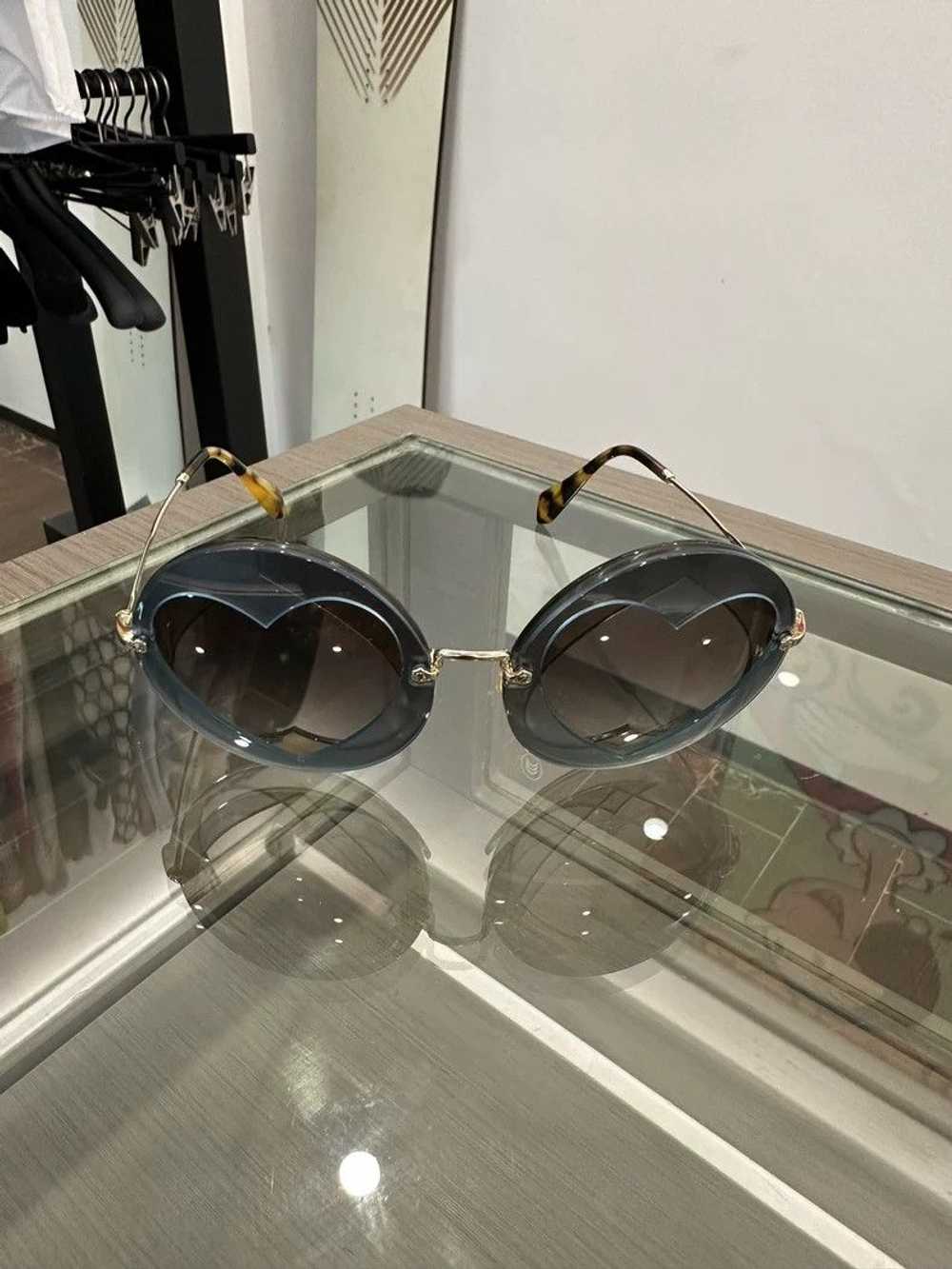 Miu Miu Miu Miu Limited Edition Heart Sunglasses - image 3