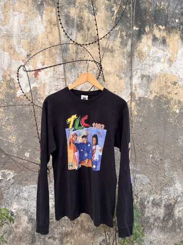 Cross Colours TLC Long Sleeve T Shirt Rap Hip Hop Vin… - Gem