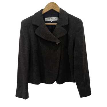 ■希少・極美品■14th Addiction ダッフルコート  総柄  羊革 絹 □希少・極美品□14th Addiction ダッフルコート 総柄 羊革 絹