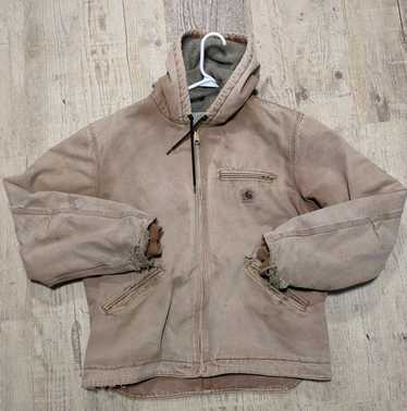 Carhartt vintageアウター Vintage Carhartt Jacket Mens 4XL Tan Cotton Canvas Made in