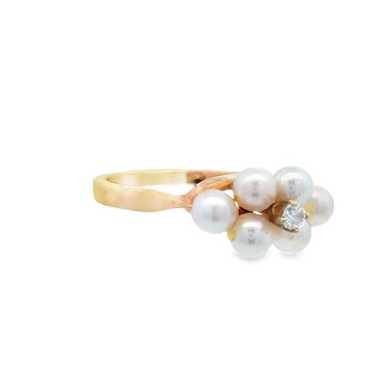 Tiffany pearl diamond ring - Gem