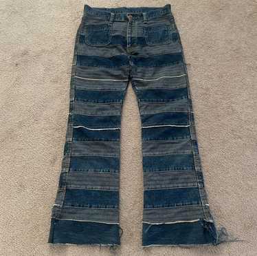 Vintage 90s Hysteric Glamour Kinky Patchwork Hagi Denim