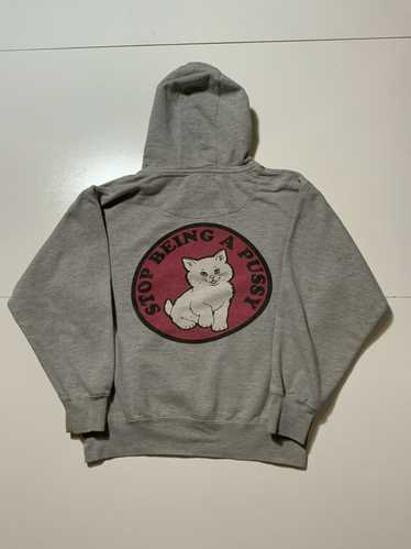 Rip N Dip 長袖 フーディ Stop Beign A Pussy Hoodie Stop Being A Pussy Hoodie (Black) – RIPNDIP