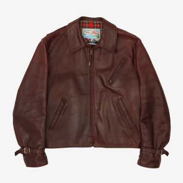 Aero leather leather jacket - Gem
