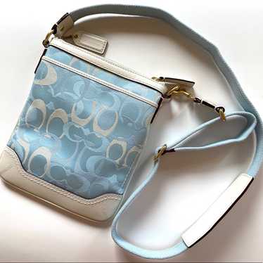 Coach blue white signature - Gem