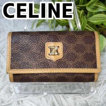 小物 CELINE Logo Macadam Key Case Celine macadam key - Gem
