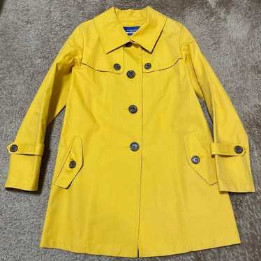 BURBERRY BLUE LABEL コート 38 BURBERRY BLUE LABEL ピーコート 38 チェック 黒 金ボタン
