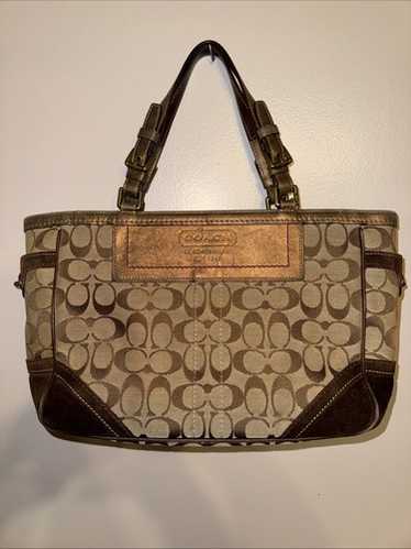 Coach 8k49 signature handbag - Gem