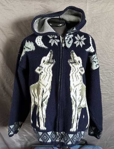 Vintage tejidos ruminahui hooded - Gem