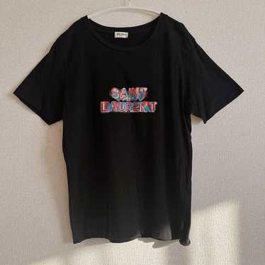 Saint Laurent Logo T Shirt Size S - Gem