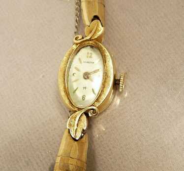 Vintage hamilton ladies gold - Gem