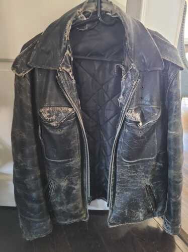 Vintage police leather - Gem