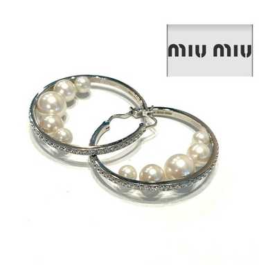 Pearl earrings miu miu - Gem