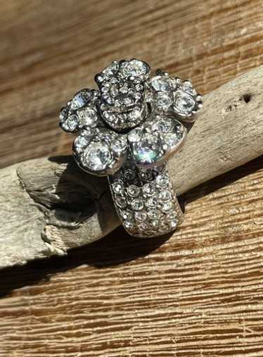 Chanel ring rhinestone cc - Gem
