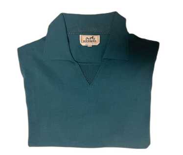 トップス HERMES Cashmere Knit Polo Hermes knit polo cotton - Gem