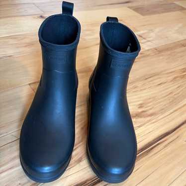 US6　HUNTER　REFINED LOW HEEL ANKLE BIKER Amazon.com | Hunters Boots Women's Refined Stud Biker Boots