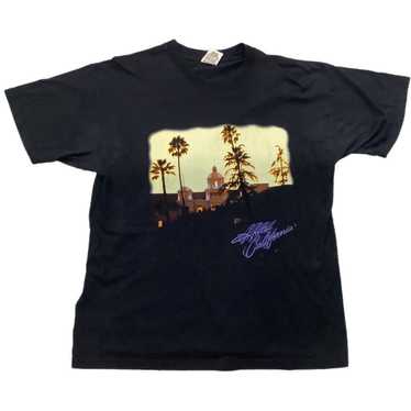 古着 00s EAGLES 「Hotel California」 ロック バンド Tシャツ L