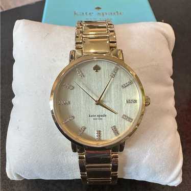 激安商品！ kate spade Gramercy ゴールド 腕時計 kate spade new york Women's Gramercy Three-Hand Gold-Tone
