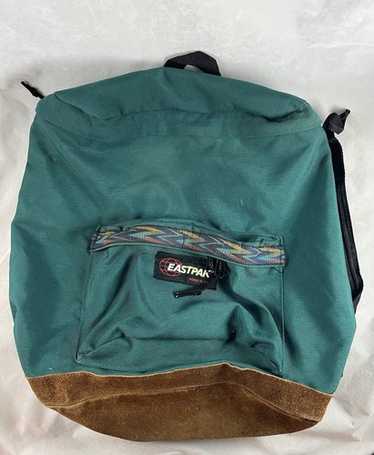 Vintage eastpak leather green - Gem