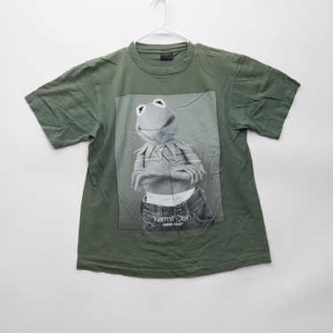 Vintage 90s KERMIT the frog think green parody tee ji… - Gem
