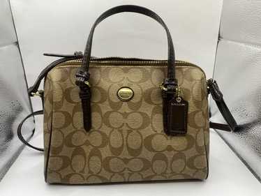 美品✨ COACH 4253 Signature 2way Boston Bag Coach Boston 2way Bag