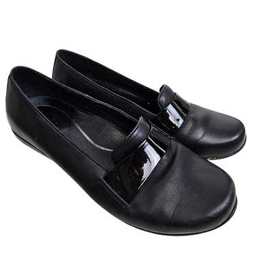 Dansko Clogs 39 Us 9 Black Leather Clogs Women Clo