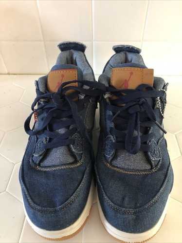 27cm NIKE × LEVI’S AIR JORDAN 4 DENIM Jordan 4 Retro Levi's Denim (Tag with Levi's Logo) Men's