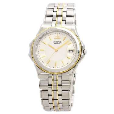 SEIKO クレドール 腕時計18KT+SS /SS 8J82-6A30 Yahoo!オークション -「セイコー クレドール 18kt」(セイコー