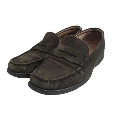靴 BALLY Green suede loafers 24cm Bally suede green loafers - Gem