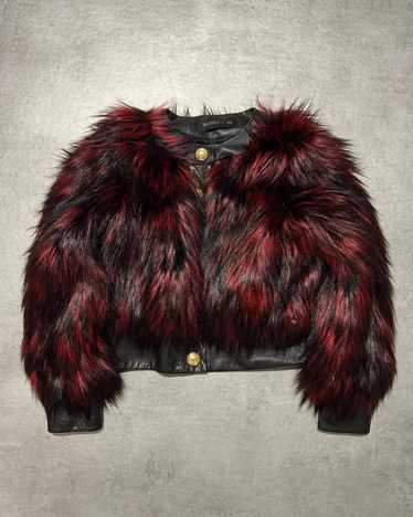 ジャケット・アウター 80s balmain cashmere super long far coat VTG Women's Richard Mann Rabbit Hair Winter Coat Safuron Fur