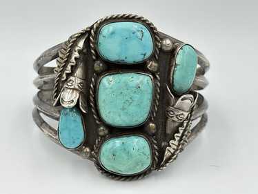 アクセサリー Navajo Don Platero Vintage Bangle INDIAN JEWELRY LEATHER ARTS&CRAFTS Tah'bah TRADERS / 【Ramon