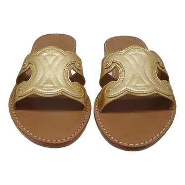 サンダル・ミュール Celine Sabot Alma Triomphe Celine triomphe mule in - Gem