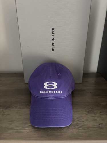 Balenciaga Unisex Unity Snowboard Logo Baseball Cap in