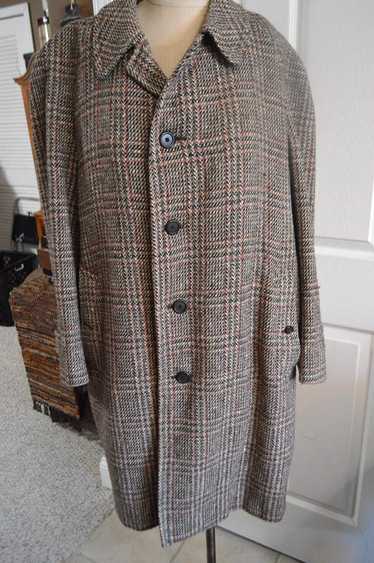 70s〜80s Burberry IRISH TWEED ステンカラーコート