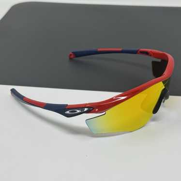 クリスマスセール！希少90s オークリー Ｍフレーム　earpiecekit付き Oakley m frame blue - Gem