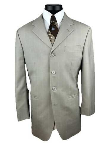 Albert Nipon Blazer 40R 4 Button Wool Summer Weig… - image 1