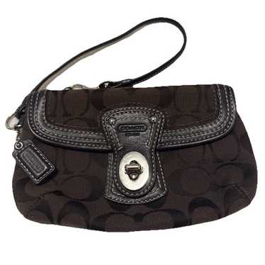 バッグ 65th Coach Legacy Signature Bag Black Coach y2k 65th Signature Legacy Leigh Shoulder Bag Turn lock