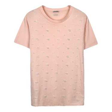 Tシャツ・カットソー MiuMiu FW25 Miu Miu Cotton Polo (MJL075SOOO 17OU F03QG) Miu Miu Polo Shirts | FARFETCH US
