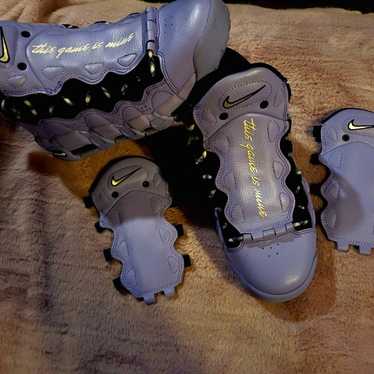 スニーカー NIKE Air More Money Twilight Pulse This Game Is Mine [WMNS] Buy Wmns Air More Money 'Twilight Pulse' - AO1749 400 | GOAT