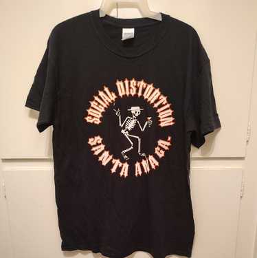 Social distortion black t-shirt - Gem