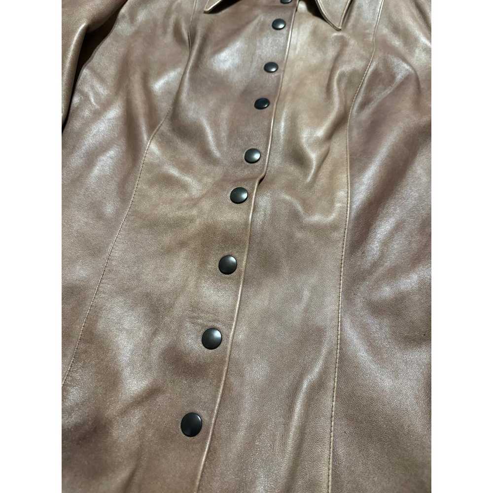 Plein Sud Leather top