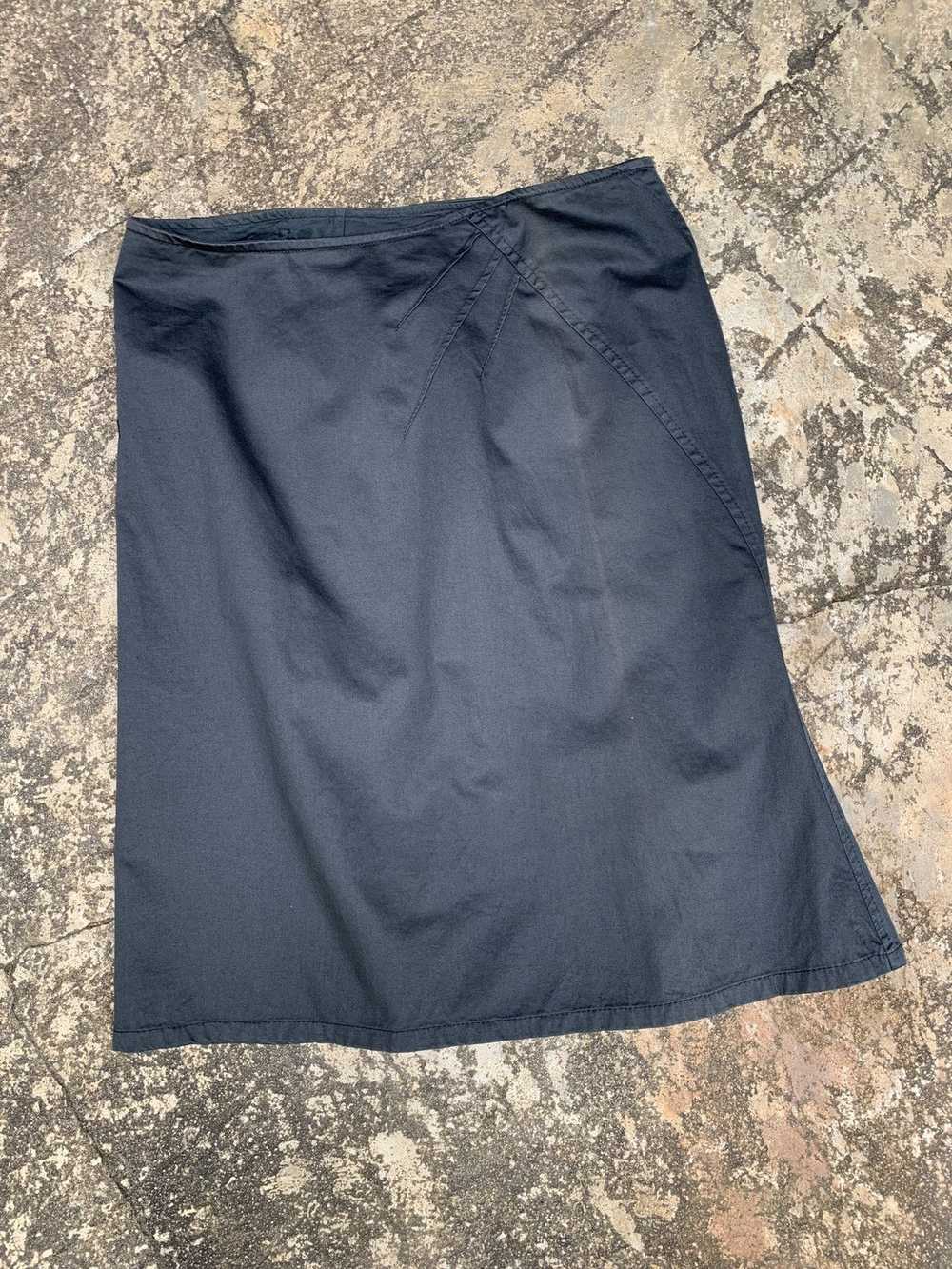 Designer × Miu Miu Miu Miu Italy Dark Grey Straig… - image 10