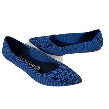 Rothy's Lapis Python Points Snake Print Two Tone … - image 1