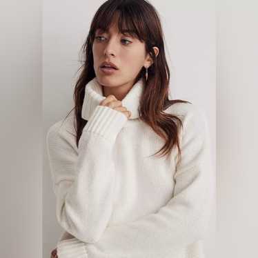 Madewell Winter White Cowell Neck Sweater