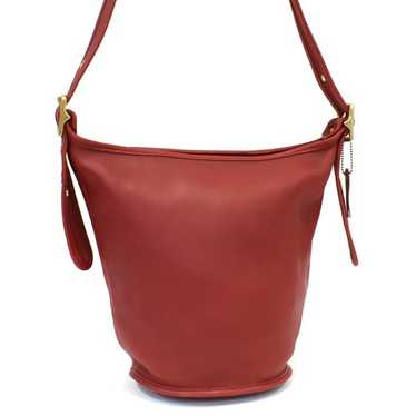 VINTAGE Coach HELEN Black Leather Bucket Shoulder Crossbody